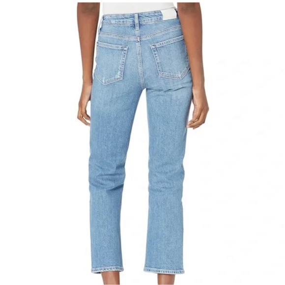 PAIGE Sarah Straight Ankle Jeans - Picture 2 of 7